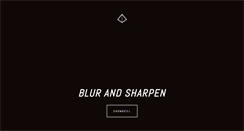 Desktop Screenshot of blurandsharpen.com