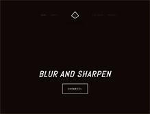 Tablet Screenshot of blurandsharpen.com